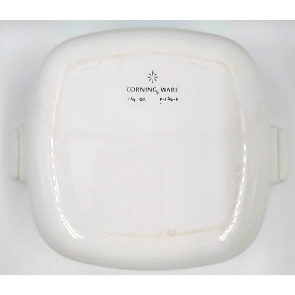 Corning Ware P-1 3/4 -B Cornflower Blue Casserole 1 3/4 Quart Dish No Lid 1970's - Picture 10 of 10
